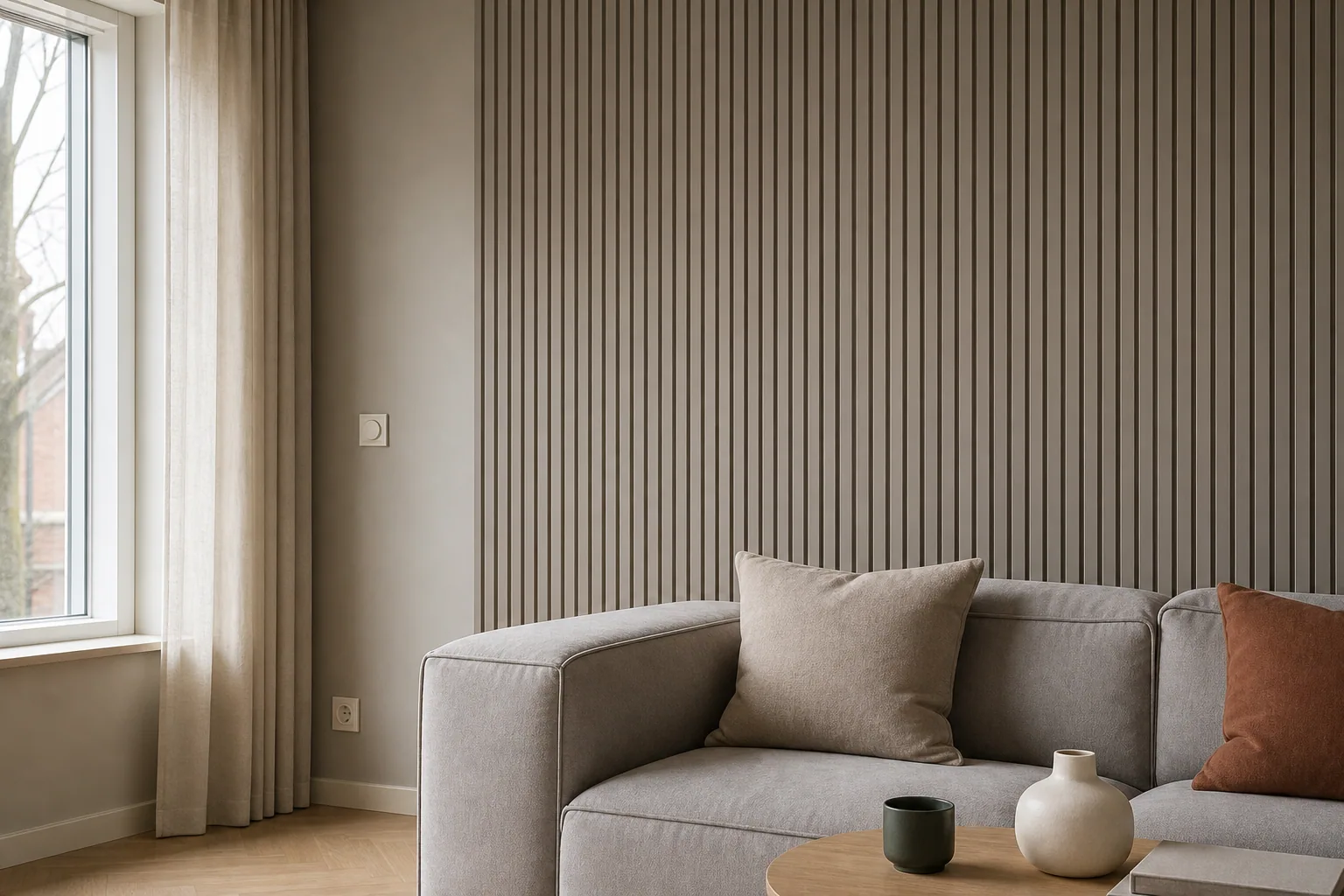 Representative decorative wall panel application
