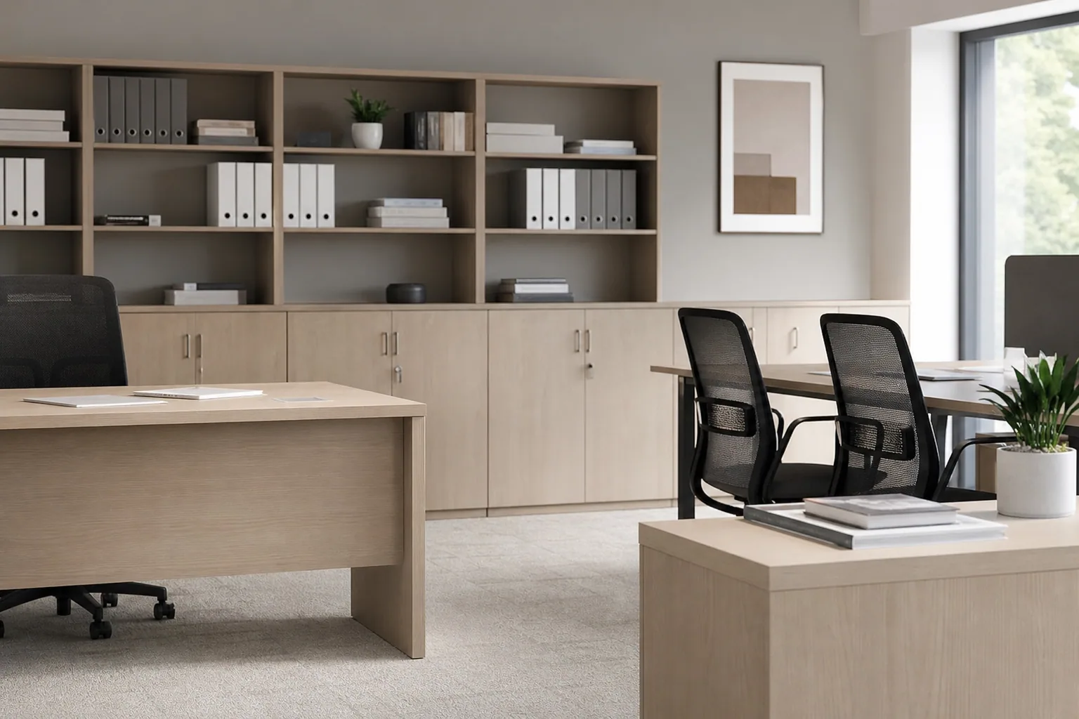 Representative professional office furniture application